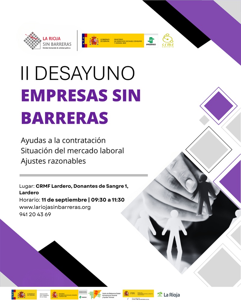 Cartel del desayuno.